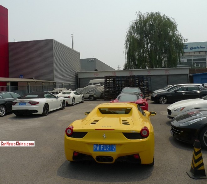 Bãi đỗ toàn siêu xe Ferrari và Maserati ở Trung Quốc - Hình 6