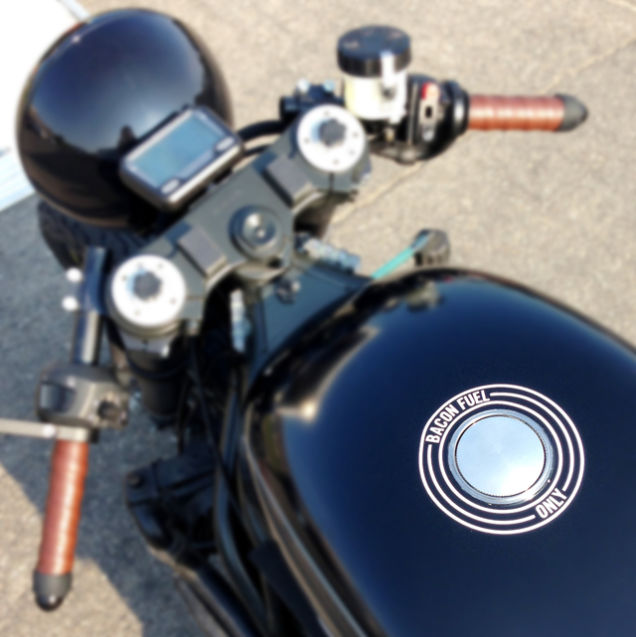 Độc: Café-Racer máy dầu dùng nhiên liệu từ mỡ lợn - Hình 5