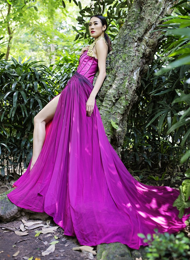 Những thiết kế lãng mạn, bay bổng của Á quân Project Runway - Hình 7