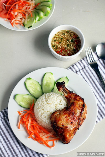 [Chế biến] - Cơm gà nướng - Hình 1
