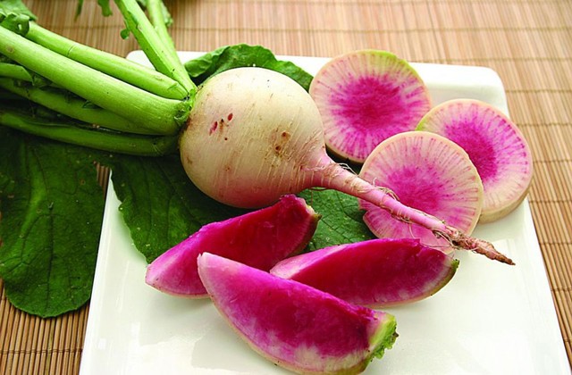 Dân Hà Nội truy lùng giống củ cải mini trắng vỏ đỏ lòng - Hình 1
