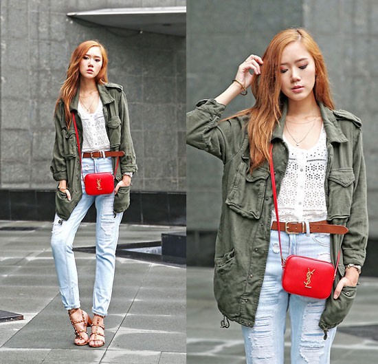Thời trang thu sành điệu của fashionista châu Á - Hình 2