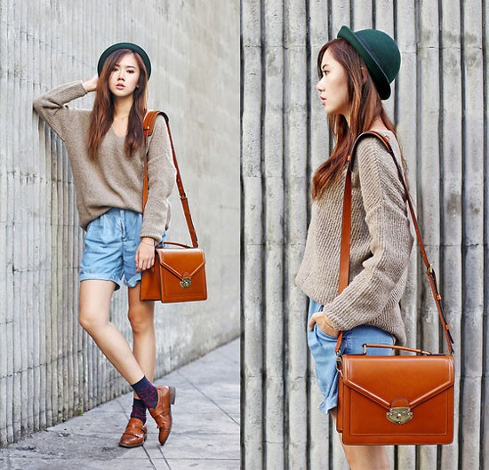 Thời trang thu sành điệu của fashionista châu Á - Hình 8