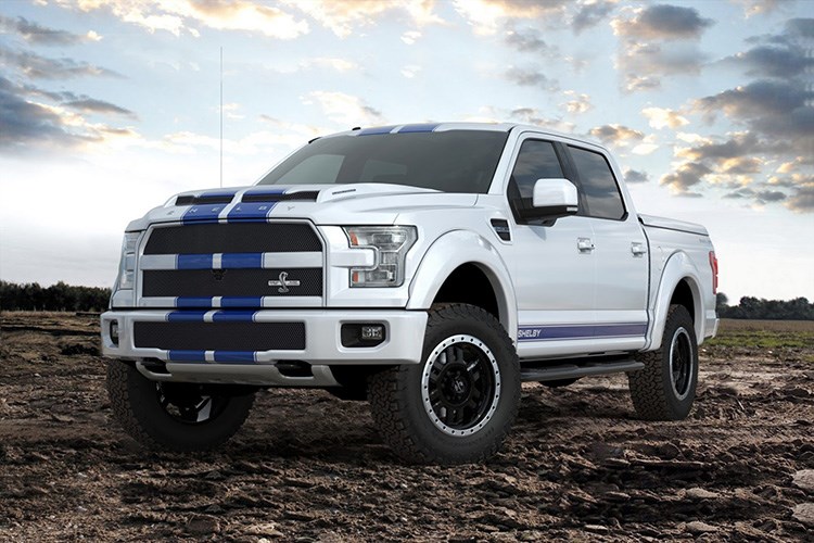 Shelby trình làng quái vật bán tải F-150 Blue Thunder 2016 - Hình 12