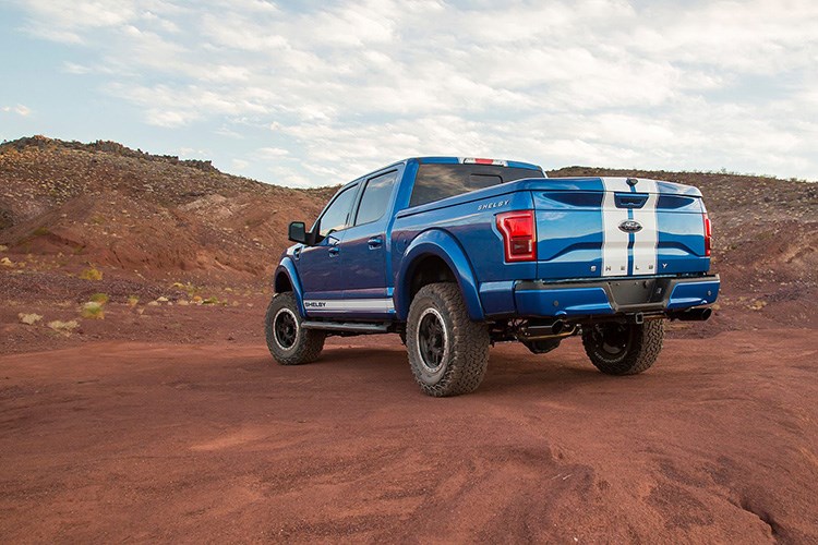 Shelby trình làng quái vật bán tải F-150 Blue Thunder 2016 - Hình 2