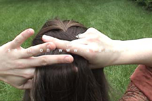 Cách tết tóc đuôi sam xinh yêu kiểu Pháp - Hình 10
