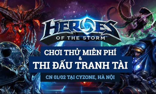 Heroes of the Storm: Những hình ảnh đầu tiên về buổi chơi thử miễn phí tại Hà Nội - Hình 1
