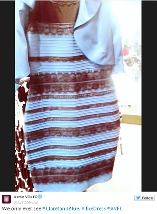 Màu sắc thật sự của chiếc váy gây tranh cãi  Junookyos Blog