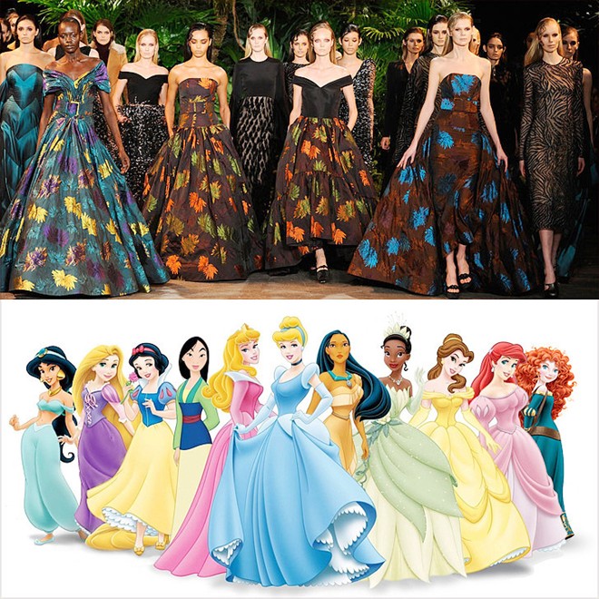 Disney đã khắc họa thời trang công chúa trong các phiên bản live-action như  thế nào? | ELLE