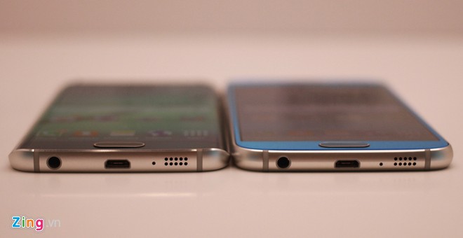 Galaxy S6 và S6 Edge đọ dáng - Hình 8