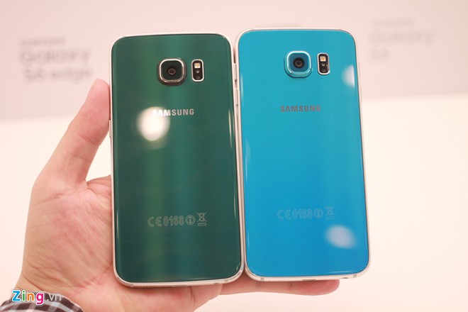 Galaxy S6 và S6 Edge đọ dáng - Hình 6