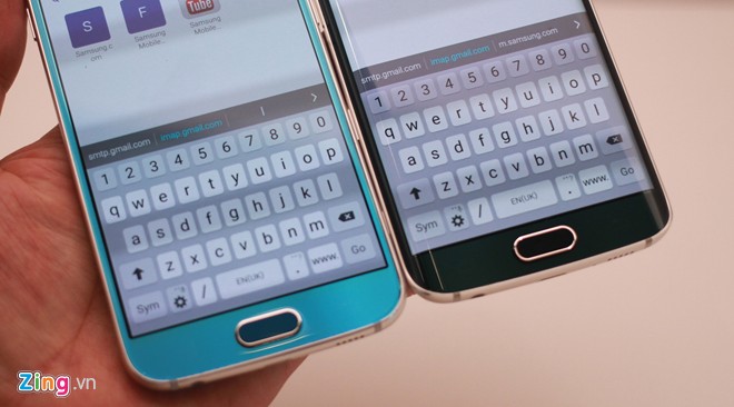 Galaxy S6 và S6 Edge đọ dáng - Hình 7