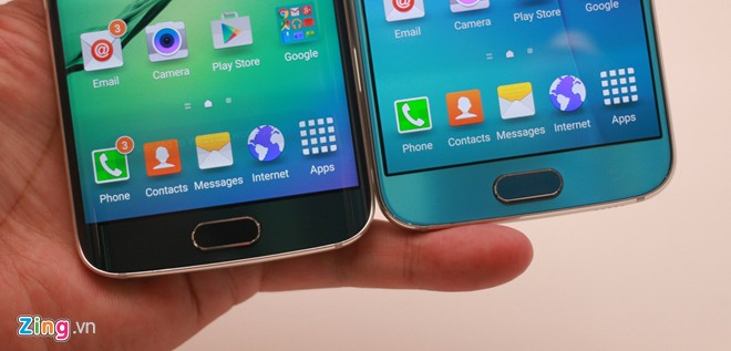 Galaxy S6 và S6 Edge đọ dáng - Hình 4