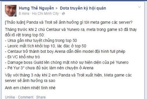 Troll khiến cộng đồng DoTa Truyền Kỳ náo loạn - Hình 1
