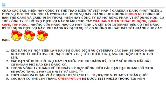 Nhiều chủ quán game đau đầu vì chính sách mới của Garena - Hình 1