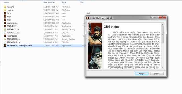 Resident Evil 5 đã có bản Việt hóa - Hình 2