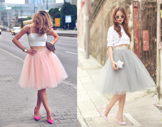 Tulle skirt  chiếc váy thần thánh tín đồ thời trang  2sao