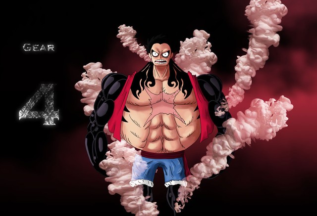 Gear 4 Bá đạo: Gear 4 là một trong những kỹ năng bá đạo của Luffy và đem lại nhiều thiệt hại cho kẻ thù. Xem hình ảnh liên quan để thấy Luffy sử dụng Gear 4 và đánh bại kẻ thù.