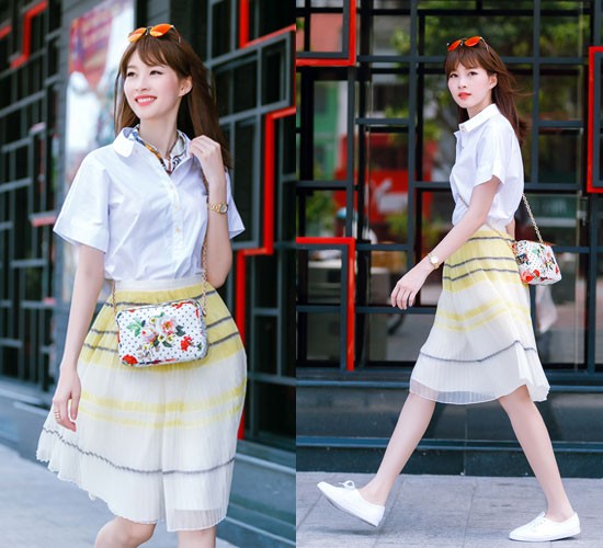 Chấm điểm phong cách thời trang đường phố của hoa hậu Việt - Hình 2