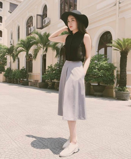 Chấm điểm phong cách thời trang đường phố của hoa hậu Việt - Hình 17