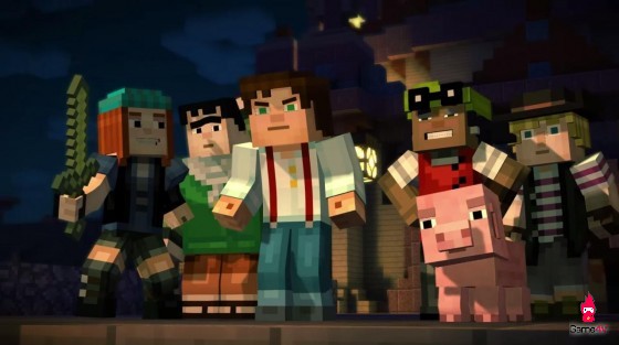 Minecraft: Story Mode tung trailer phong cách Lego ngộ nghĩnh - Hình 1