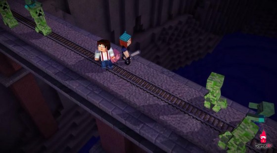 Minecraft: Story Mode tung trailer phong cách Lego ngộ nghĩnh - Hình 2