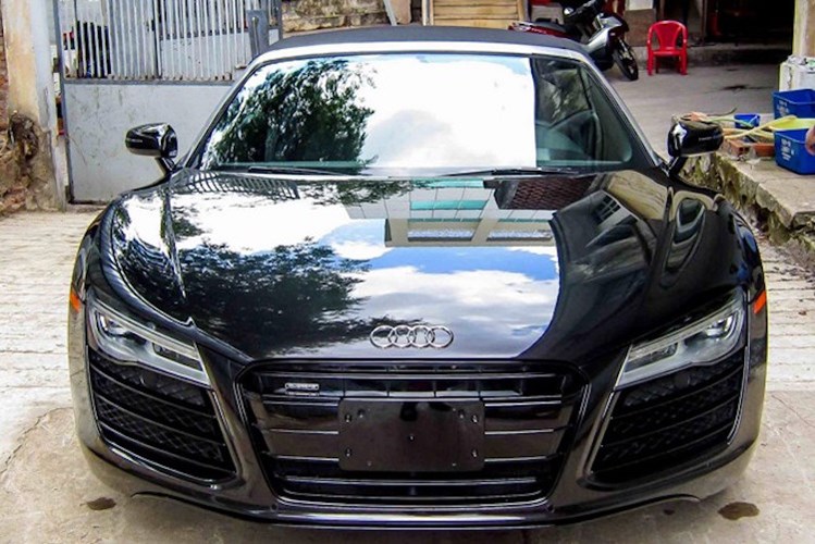 Ngắm mui trần Audi R8 V10 Spyder nhập chính thức về VN - Hình 3