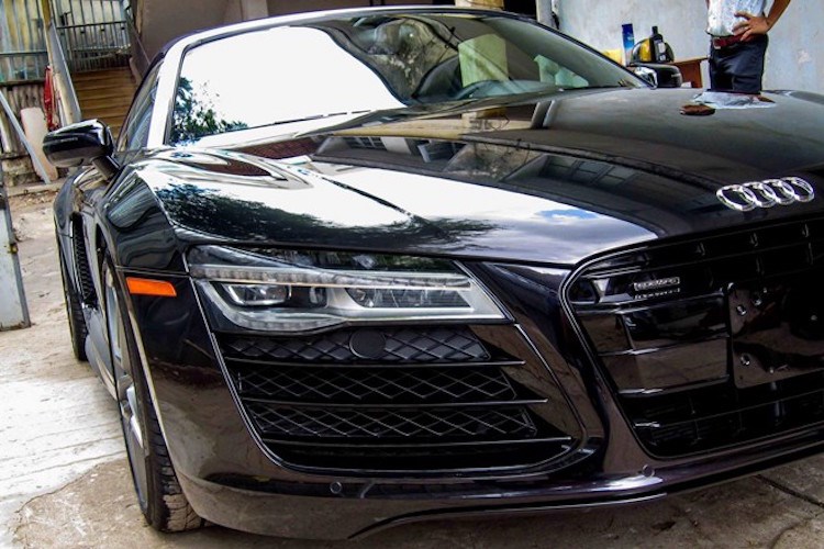 Ngắm mui trần Audi R8 V10 Spyder nhập chính thức về VN - Hình 2