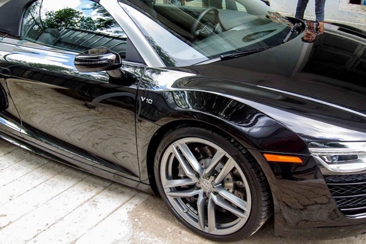 Ngắm mui trần Audi R8 V10 Spyder nhập chính thức về VN - Hình 4