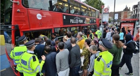Anh: Giao thông London hỗn loạn vì đình công - Hình 1