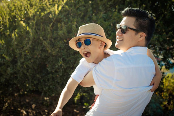 Quang Dũng hạnh phúc bên con trai Bảo Nam - Hình 6