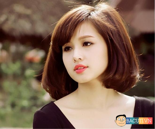 Sự lựa chọn kiểu tóc hoàn hảo cho những cô nàng mặt tròn - Hình 2