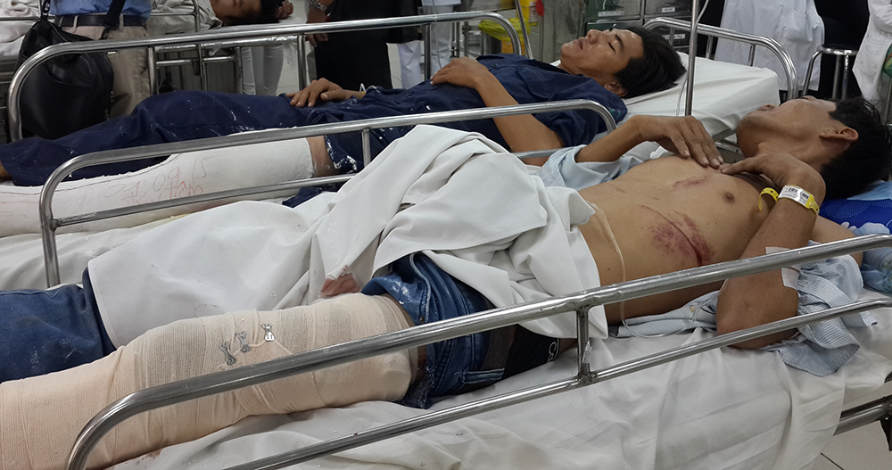 Nạn nhân hãi hùng nhớ lại khoảnh khắc xe khách hất văng 9 người - Hình 4