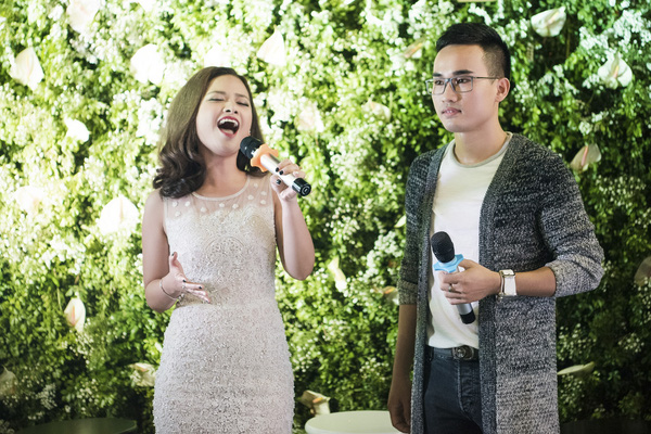 Chị em Á hậu Trà My - Thanh Tú diện đầm đôi, nổi bần bật trong sự kiện - Hình 6