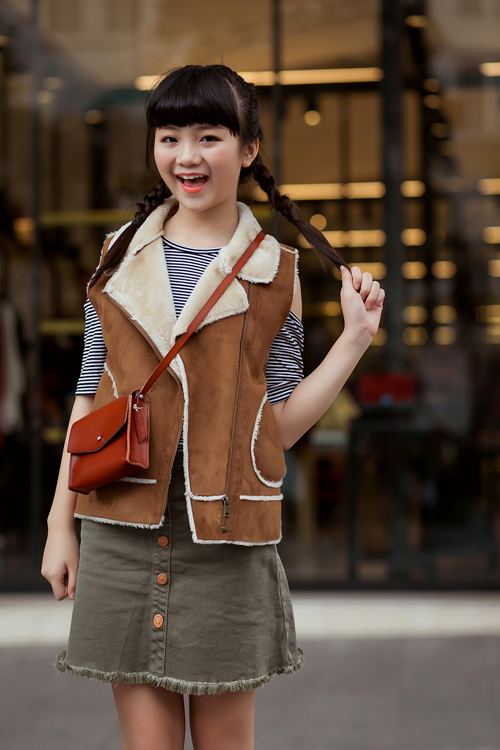 Học trò Đông Nhi cá tính với street style mùa thu - Hình 8