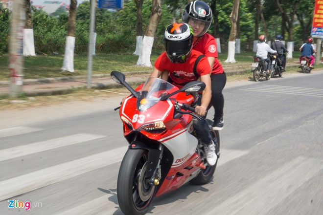 Hơn 100 xe phân khối lớn diễu hành tại Hà Nội - Hình 6