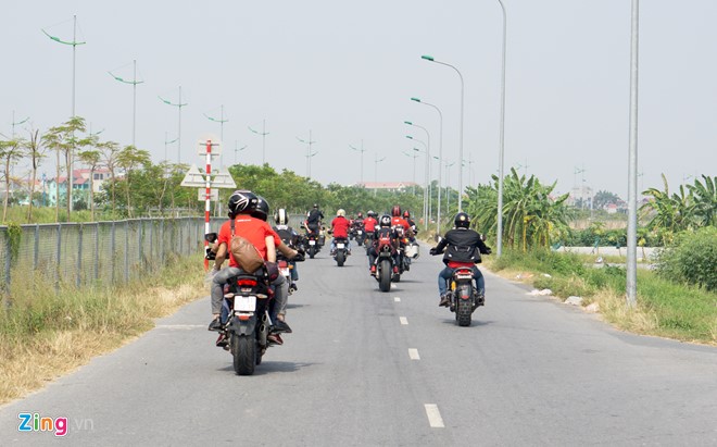 Hơn 100 xe phân khối lớn diễu hành tại Hà Nội - Hình 5