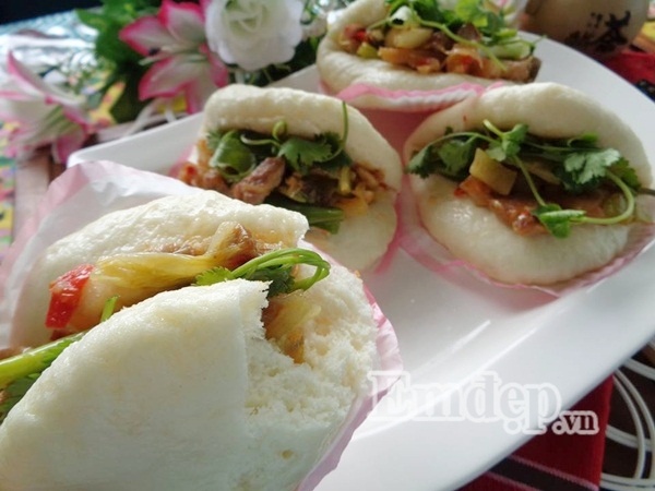 [Chế biến] - Bánh bao kẹp thịt lạ miệng cho bữa sáng mùa đông - Hình 8