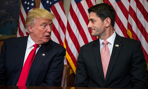 Trump bàn bạc quyết sách với chủ tịch hạ viện Mỹ sau khi đắc cử - Hình 1