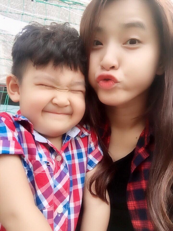 Phản ứng của Diệp Bảo Ngọc khi Hải Băng thân thiết với con trai mình - Hình 2