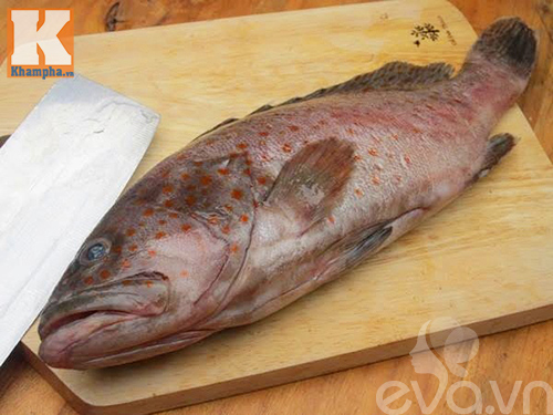 [Chế biến] - Cá song hấp xì dầu cho bữa ăn sau Tết