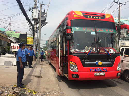 Mật phục, chốt chặn xử lý xe dù, bến cóc - Hình 2