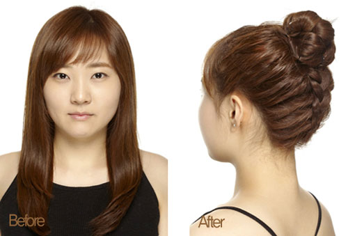 Những kiểu tóc gọn gàng để tiện vào bếp ngày Tết - Hình 9