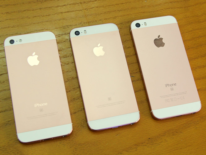 Hô biến iPhone 5/5S thành iPhone SE vàng hồng - Hình 1