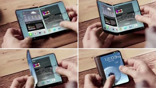 Smartphone gấp được của Samsung sẽ bán trong năm sau - Hình 1
