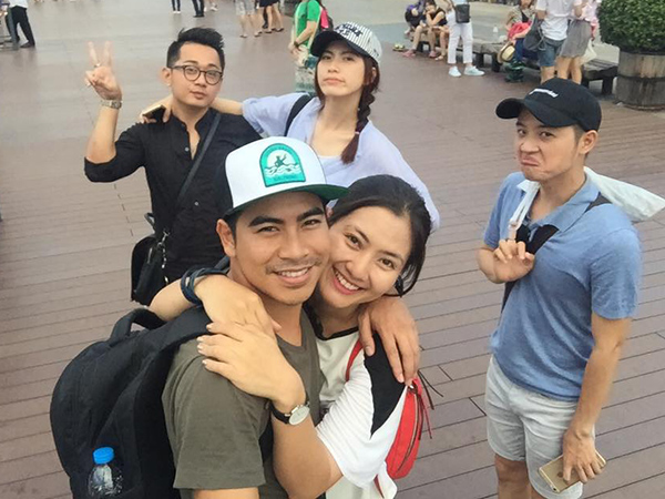 Ngọc Lan và bạn trai tình tứ ở Thái Lan - Hình 9