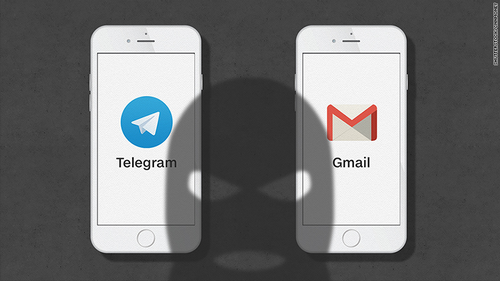 Telegram và Gmail là 2 ứng dụng ưa thích của khủng bố - Hình 1