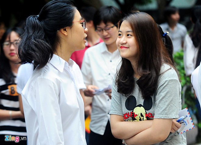 Thí sinh tự tin làm bài thi Đánh giá năng lực - Hình 5