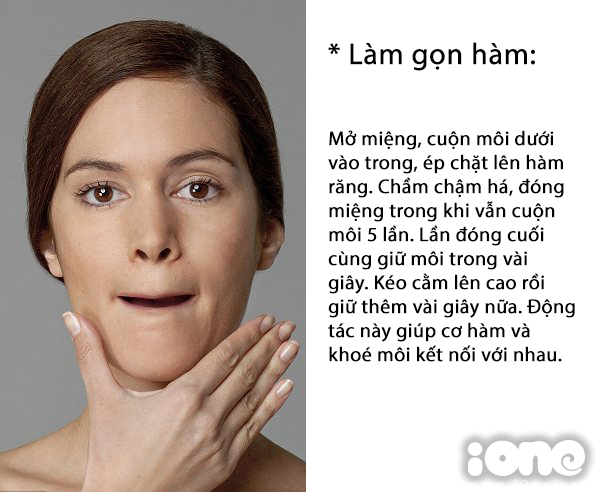 10 bài tập cho mặt V-line, mũi thon, mắt to không cần phẫu thuật - Hình 9