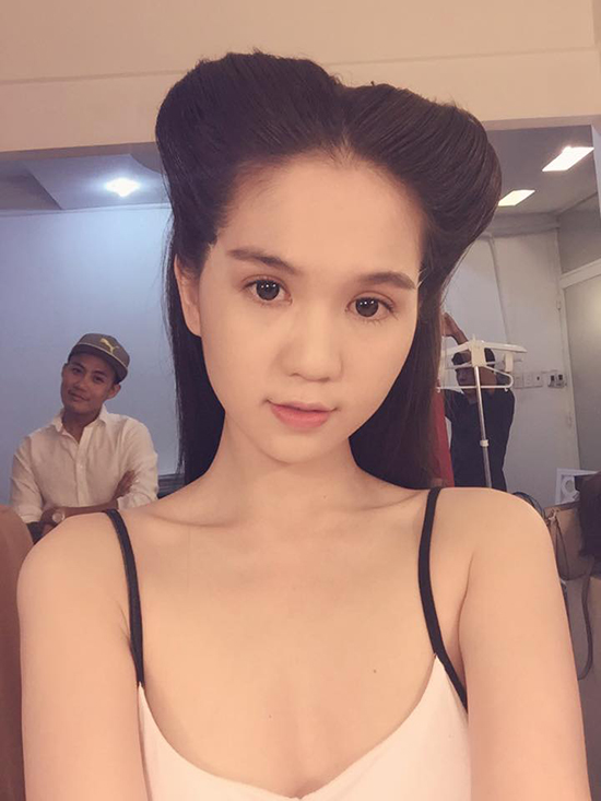 Loạt ảnh chứng minh không cần V-line, Ngọc Trinh để tóc nào cũng đẹp - Hình 11